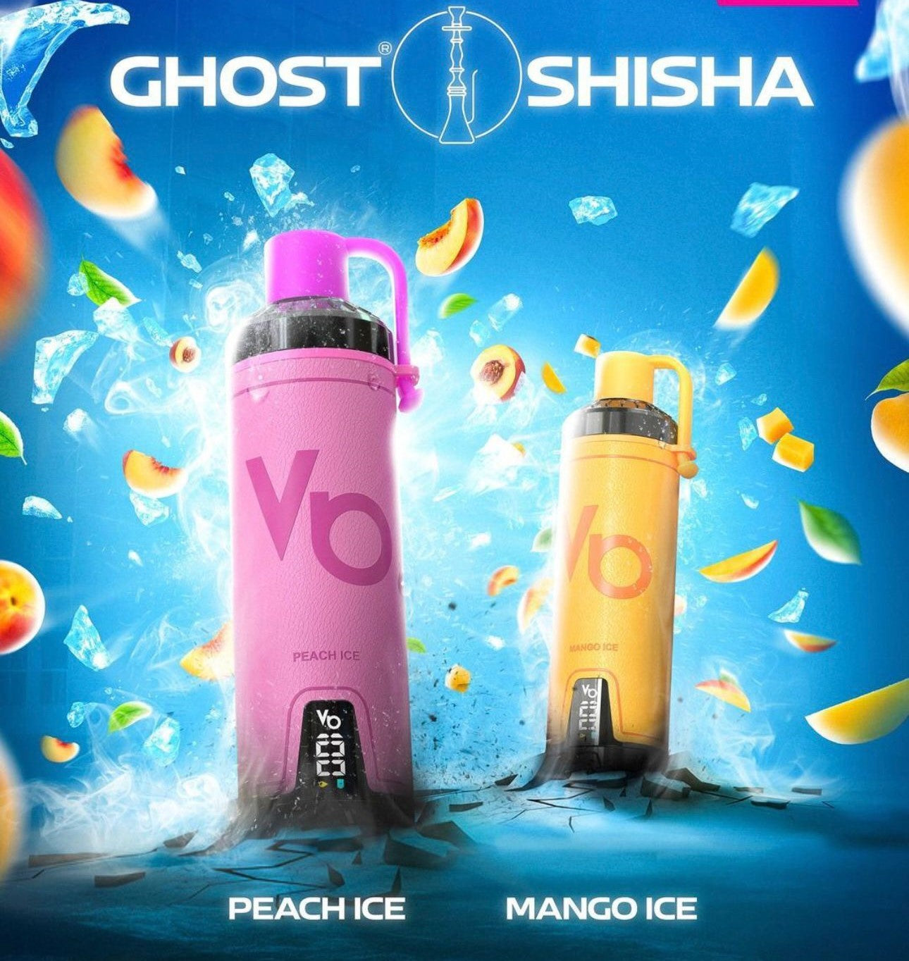 Ghost® SHISHA - Peach Ice